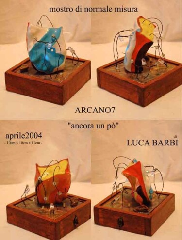 Sculpture intitulée "ancora un pò - arca…" par Luca Barbi, Œuvre d'art originale, Autre