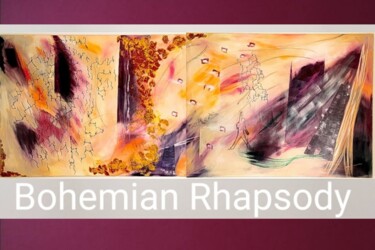 "Bohemian Rhapsody" başlıklı Tablo Luca Bezerra tarafından, Orijinal sanat, Akrilik