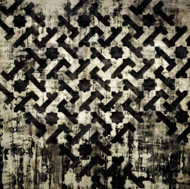 Картина под названием "The grand illusion" - Luca Brandi, Подлинное произведение искусства, Акрил