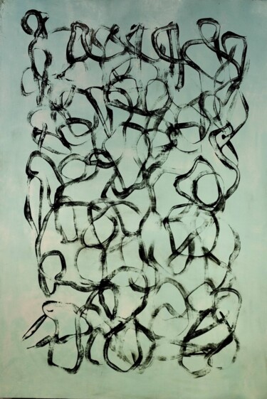 Peinture intitulée "I didn’t hear you l…" par Luca Brandi, Œuvre d'art originale, Acrylique