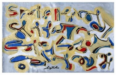 Malerei mit dem Titel "MONEY AND LUXURY" von Luca Falace (LUCAS), Original-Kunstwerk, Öl