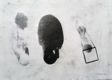 Εκτυπώσεις & Χαρακτικά με τίτλο "Atomic Vanitas, Sti…" από Luca Federici, Αυθεντικά έργα τέχνης, Λάδι