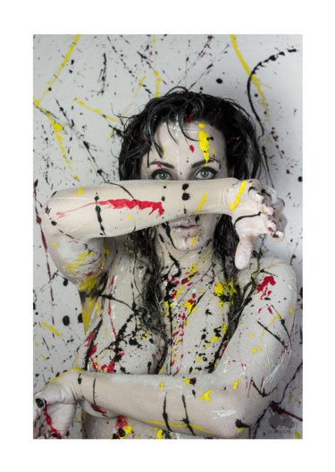 Fotografía titulada "Effetto Pollock" por Demonrat Ph, Obra de arte original, Fotografía digital