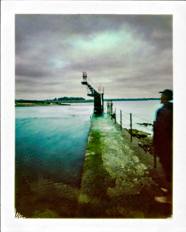 Fotografia intitolato "Saint Malo - Plage…" da Luca Baldassari, Opera d'arte originale, fotografia a pellicola