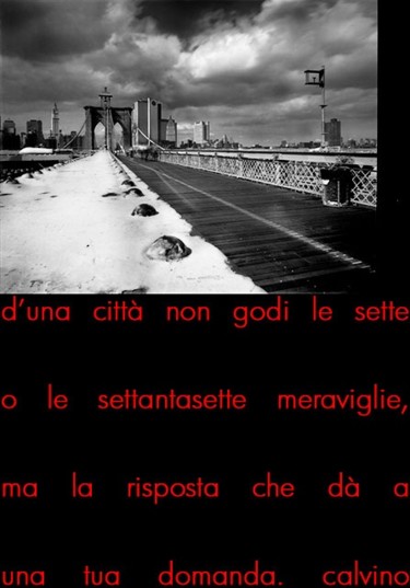 Fotografia intitolato "new york - ponte br…" da Luca Baldassari, Opera d'arte originale