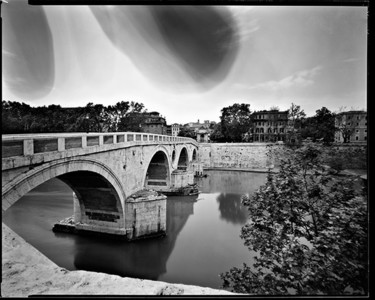 Fotografia intitolato "roma - ponte sisto" da Luca Baldassari, Opera d'arte originale
