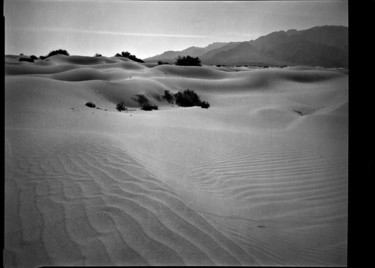 Fotografia intitolato "dead valley - dune" da Luca Baldassari, Opera d'arte originale