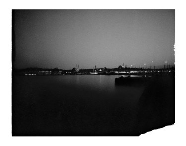 Fotografia intitolato "istanbul by night" da Luca Baldassari, Opera d'arte originale