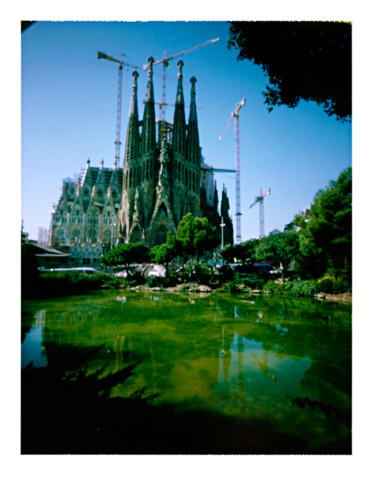 Fotografia intitolato "barcellona - la sag…" da Luca Baldassari, Opera d'arte originale