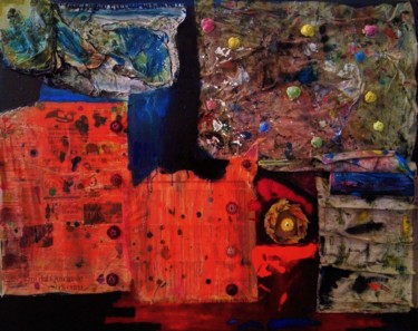 Pintura titulada "a ritroso" por Luca Capello, Obra de arte original, Collages