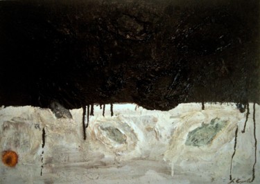 Pittura intitolato "SACCENTI BOCCHE" da Luca Capello, Opera d'arte originale, Olio