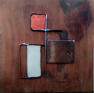 Theatre Painting titled "Theatre" by Lucamarinmaria, Original Art, Metals