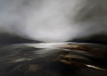 Equilibre Painting titled "Equilibre" by Luc Andrieux, Original Art, Oil