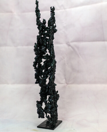 Rzeźba zatytułowany „Chaos 1” autorstwa Lucart, Oryginalna praca, Stal nierdzewna