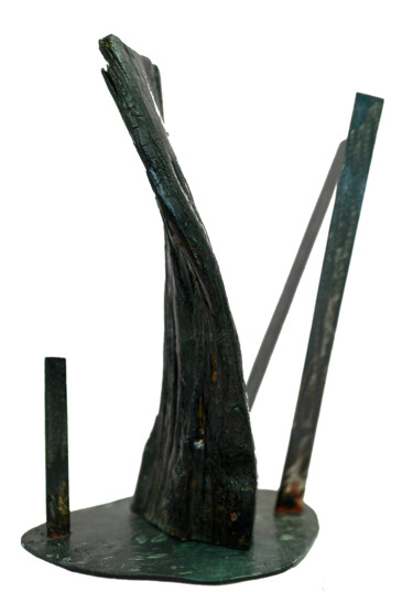 Скульптура под названием "Chaos Antinomique N…" - Lucart, Подлинное произведение искусства, Нержавеющая сталь