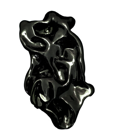 Sculptuur getiteld "Play Off 2" door Lucart, Origineel Kunstwerk, Klei