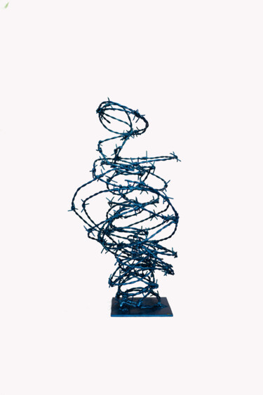 Скульптура под названием "Circonvolution" - Lucart, Подлинное произведение искусства, Нержавеющая сталь