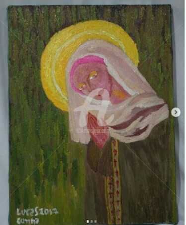 Pintura intitulada "santa teresa" por Lucas Cunha, Obras de arte originais, Acrílico