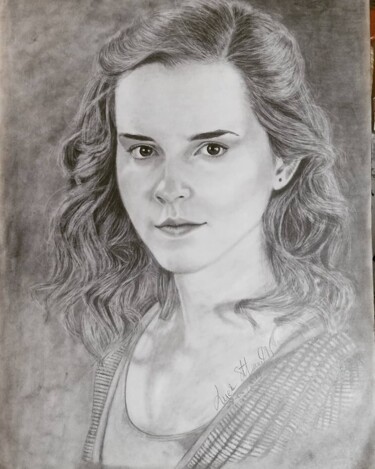 "Hermione Granger" başlıklı Resim Lucia Stefanutti tarafından, Orijinal sanat, Kalem