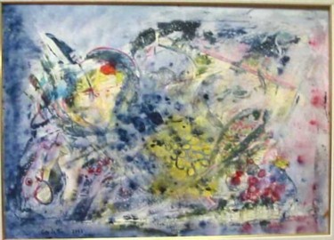 Pintura intitulada "FADE-OUT" por Lucia Gardellin, Obras de arte originais, Óleo