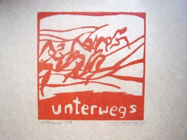 Arte digital titulada "Unterwegs" por Lucía Iglesias, Obra de arte original