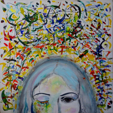 Peinture intitulée "The dream" par Lucian Irimescu, Œuvre d'art originale, Acrylique