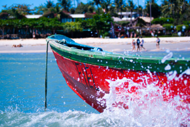 Fotografia intitolato "Fiel - the boat" da Luciana Lancaster, Opera d'arte originale, Fotografia non manipolata