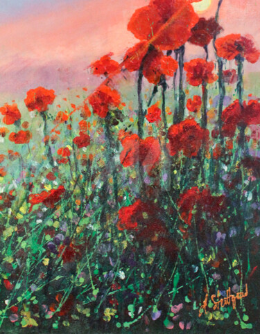 Inno al sole Painting titled "Inno al sole" by Luciano Stuttgard, Original Art, Acrylic