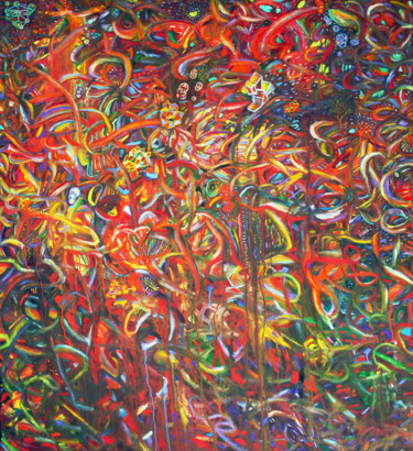 Crisis 120x130x2 cm © por Luciano Giusti