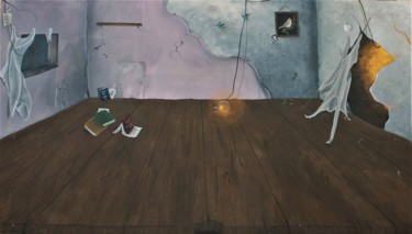 Malerei mit dem Titel "Sans titre" von Lucie Brugalières, Original-Kunstwerk, Acryl