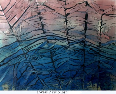 Peinture intitulée "L'ABRI" par Scampolo, Œuvre d'art originale, Autre