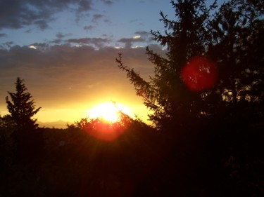 Photographie intitulée "Lever de soleil" par Lucie Lucy, Œuvre d'art originale