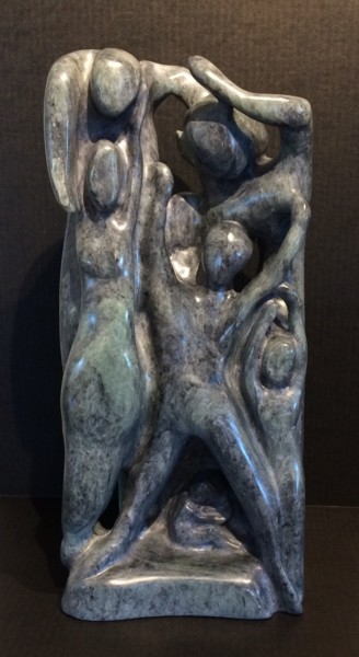 Sculpture intitulée "Multi..." par Lucie Nadeau, Œuvre d'art originale, Pierre