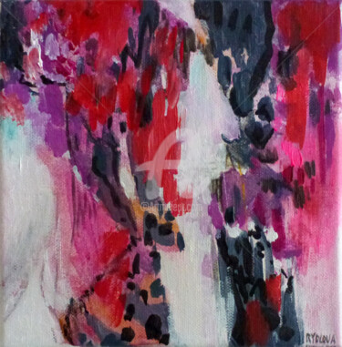 Schilderij getiteld "Musique" door Lucie Rydlova, Origineel Kunstwerk, Acryl