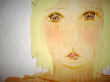 Painting titled "Adriane" by Lucie Abdalian, Original Artwork, Acrylic