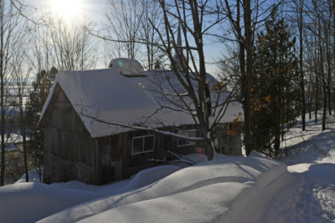 Photography titled "Cabanes à sucre" by Lucien Duhamel, Original Artwork, Digital Photography