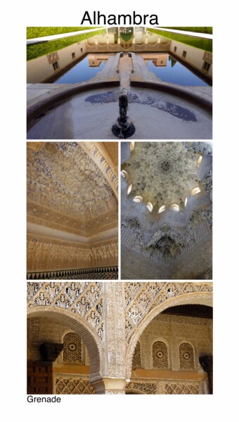 Photography titled "Alhambra-2" by Lucien Duhamel, Original Artwork, Digital Photography