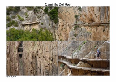 Photography titled "Caminito Del Rey" by Lucien Duhamel, Original Artwork, Digital Photography