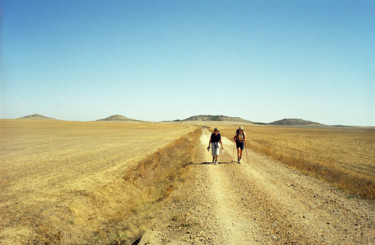 Fotografia intitulada "Chemins de Composte…" por Lucien Duhamel, Obras de arte originais