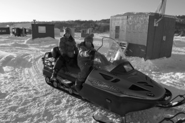 Фотография под названием "Cabanes" - Lucien Duhamel, Подлинное произведение искусства