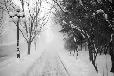 Photographie intitulée "St-Roch, Québec" par Lucien Duhamel, Œuvre d'art originale