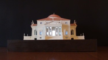 Scultura intitolato "Andrea Palladio, La…" da Historical Architectural Models, Opera d'arte originale, Resina