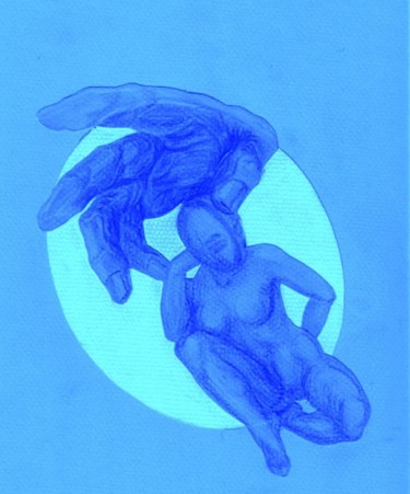 Peinture intitulée "Eve 8" par Oss, Œuvre d'art originale