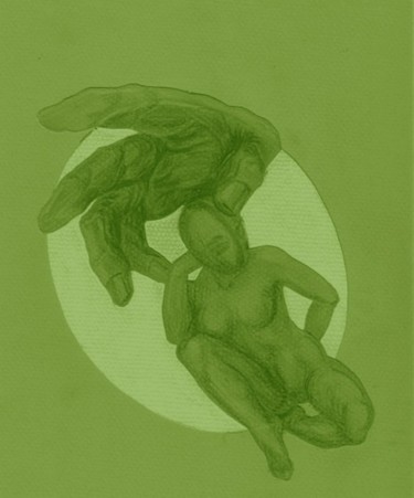 Peinture intitulée "Eve 10" par Oss, Œuvre d'art originale
