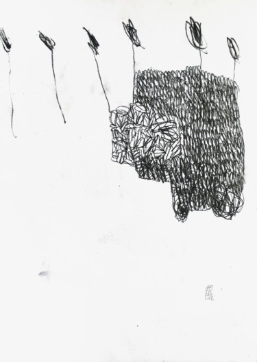 SHORT STORY 36 Dessin intitulée "SHORT STORY 36" par Luc Pierre, Œuvre d'art originale, Graphite