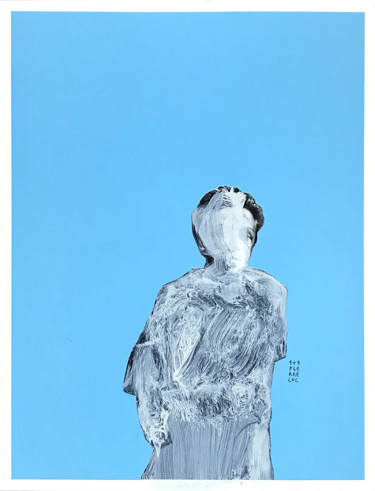 Collages titled "PECCADILLO II" by Luc Pierre, Original Art, Acrylic