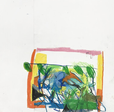 AREA II Drawing titled "AREA II" by Luc Pierre, Original Art, Pastel