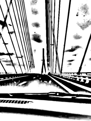 Photographie intitulée "The Bridge" par Luc Vincenti, Œuvre d'art originale