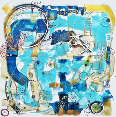 Malarstwo zatytułowany „Money For Nothing” autorstwa Lucia Borsani, Oryginalna praca, Akryl