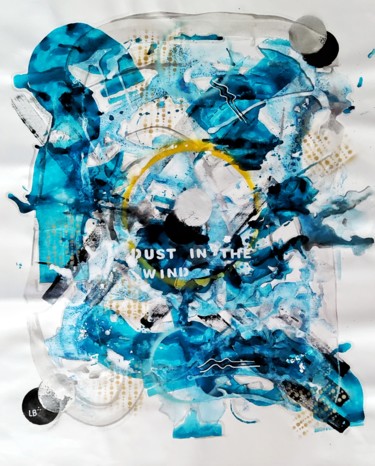 Peinture intitulée "Dust in the Wind" par Lucia Borsani, Œuvre d'art originale, Acrylique